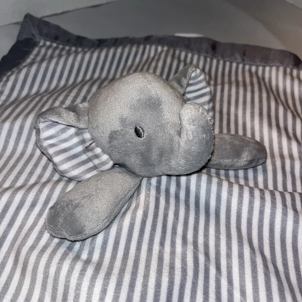 Circo Unisex Baby Security Blanket Lovey‎ Gray Striped Elephant Plush Target 13